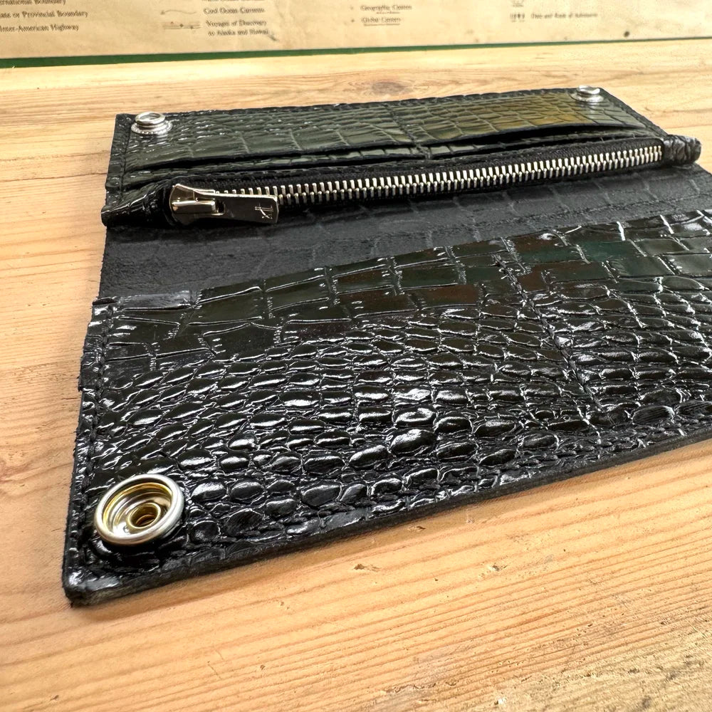 Patent Dragon Scale Long Wallet