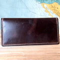 Purple Pull-Up Long Wallet