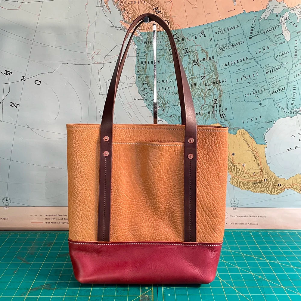The Paradox Tote - Shrunken Wheat | 1-of-1