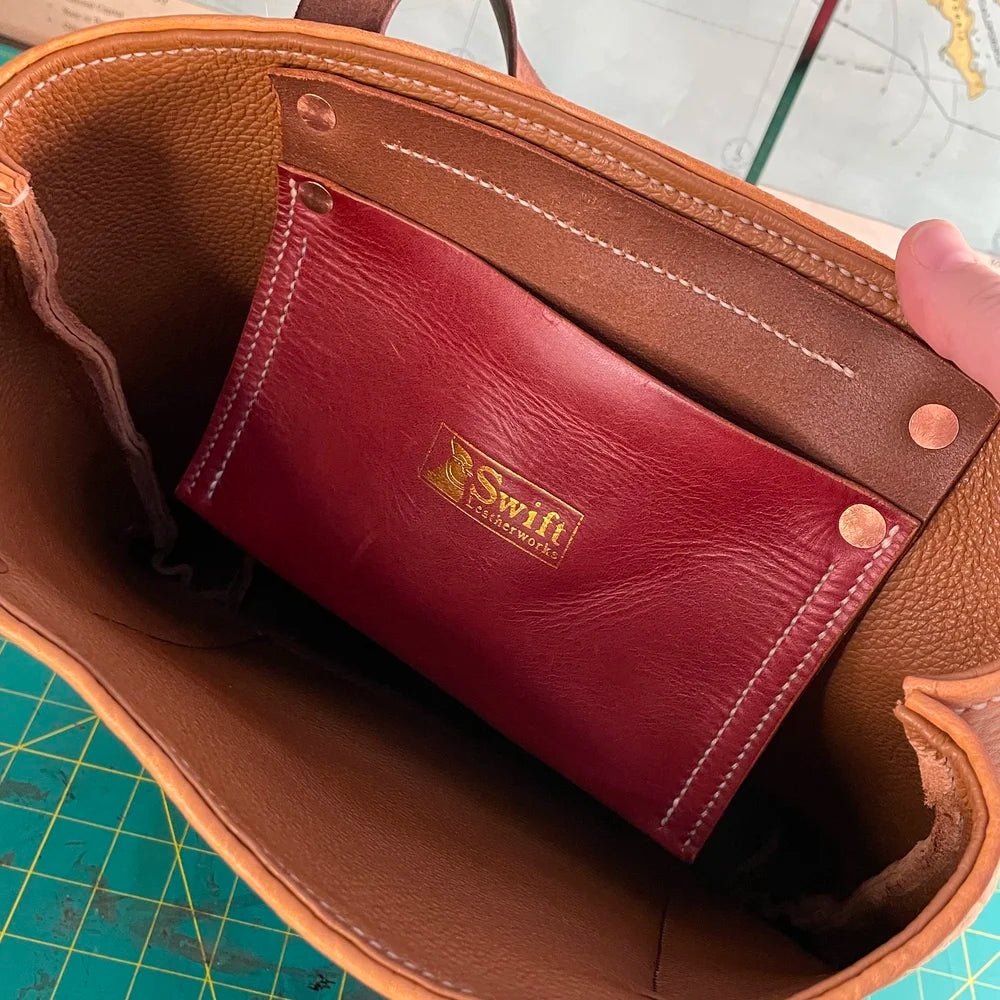 The Paradox Tote - Shrunken Wheat | 1-of-1