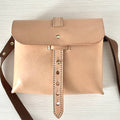 One Love Crossbody - Natural Veg, Button Strap Closure