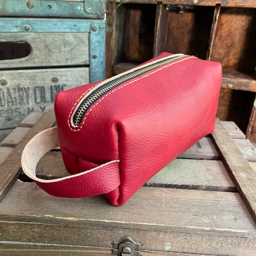 Mini Toiletries Bag - Etruscan Red
