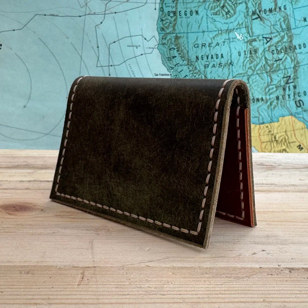 Folding Card Wallet - Various Colors
